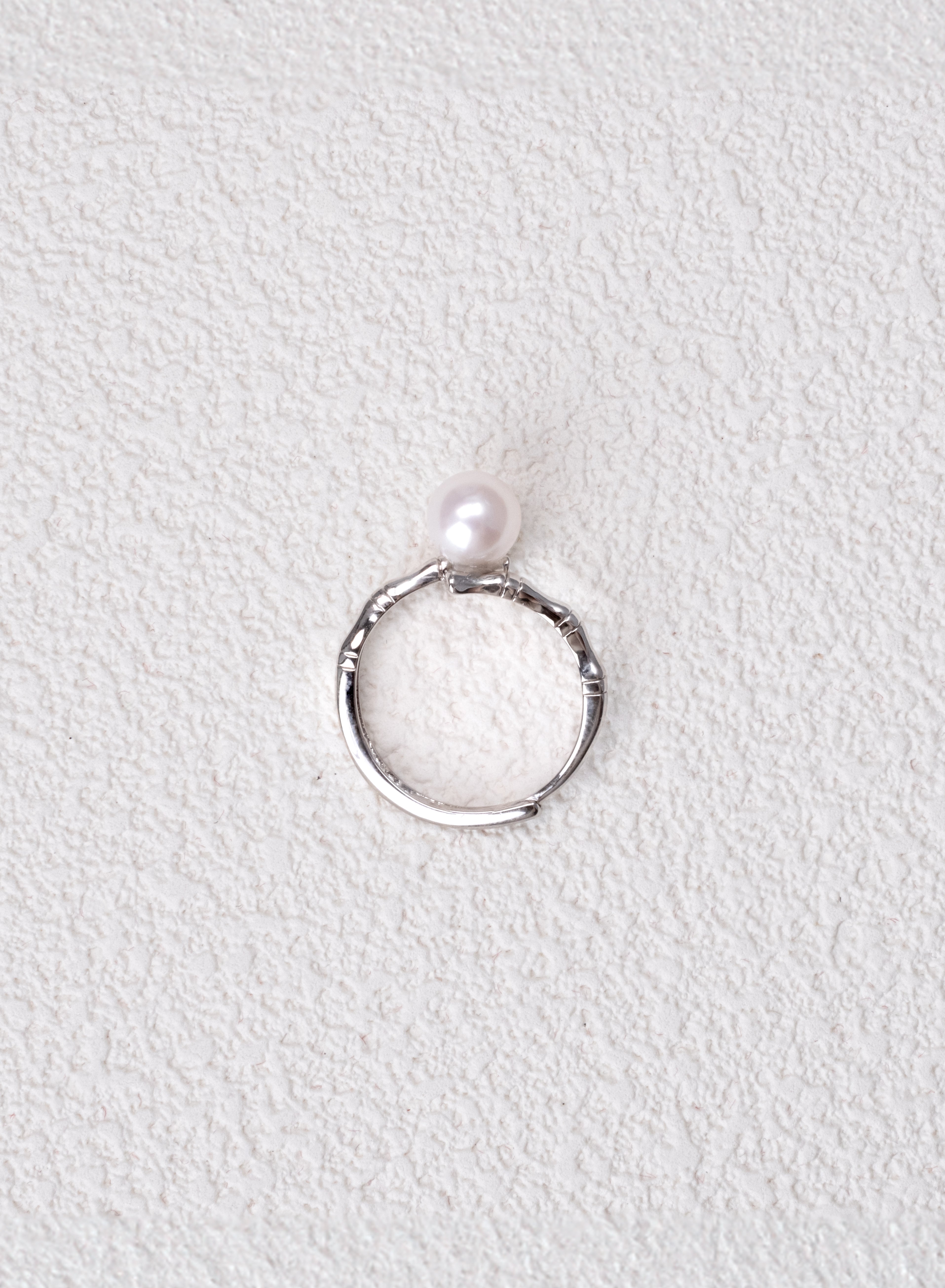 Pearl Ring - Bamboo