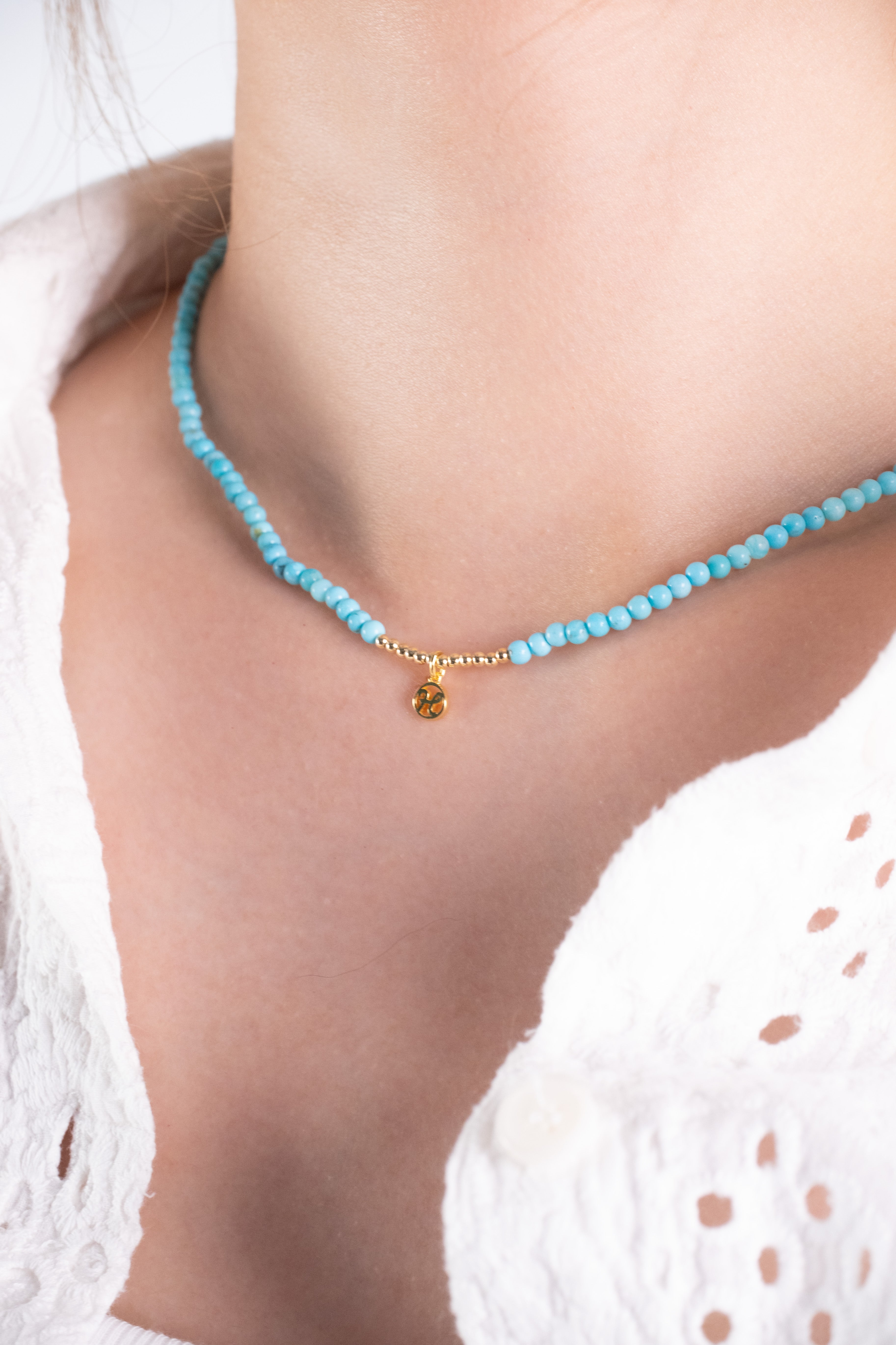 Aqua Turquoise Necklace