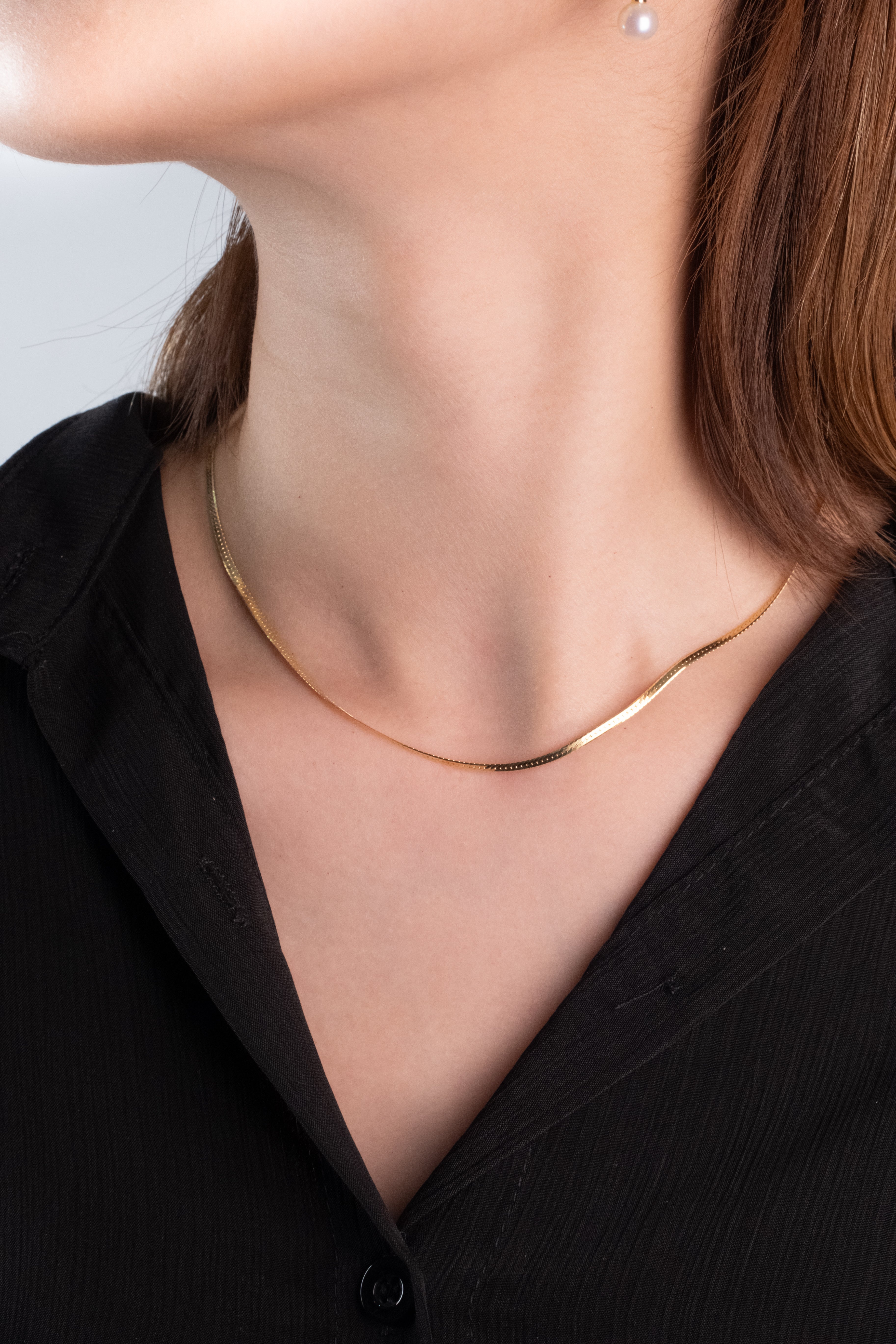 Herringbone Chain Necklace