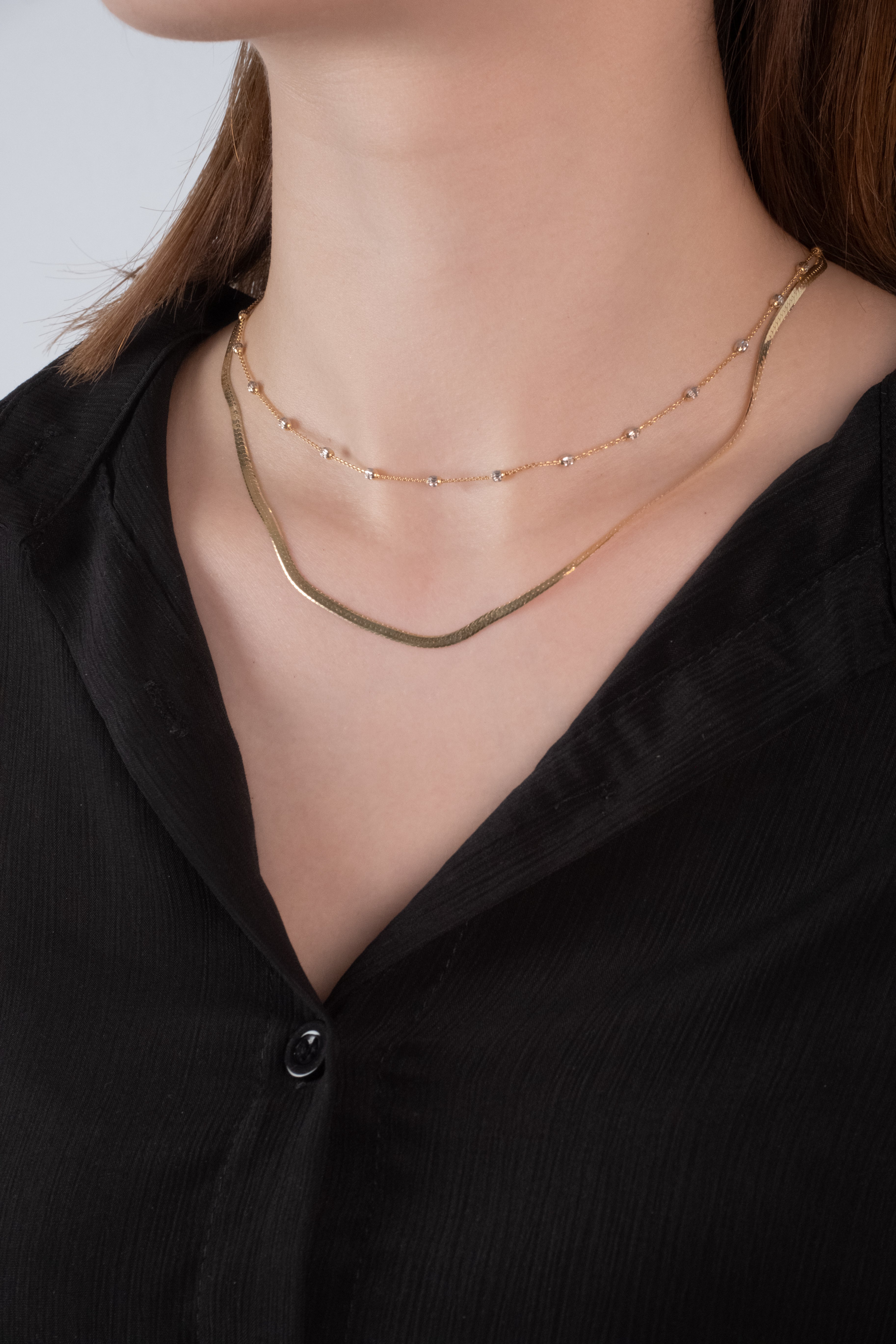 Herringbone Chain Necklace