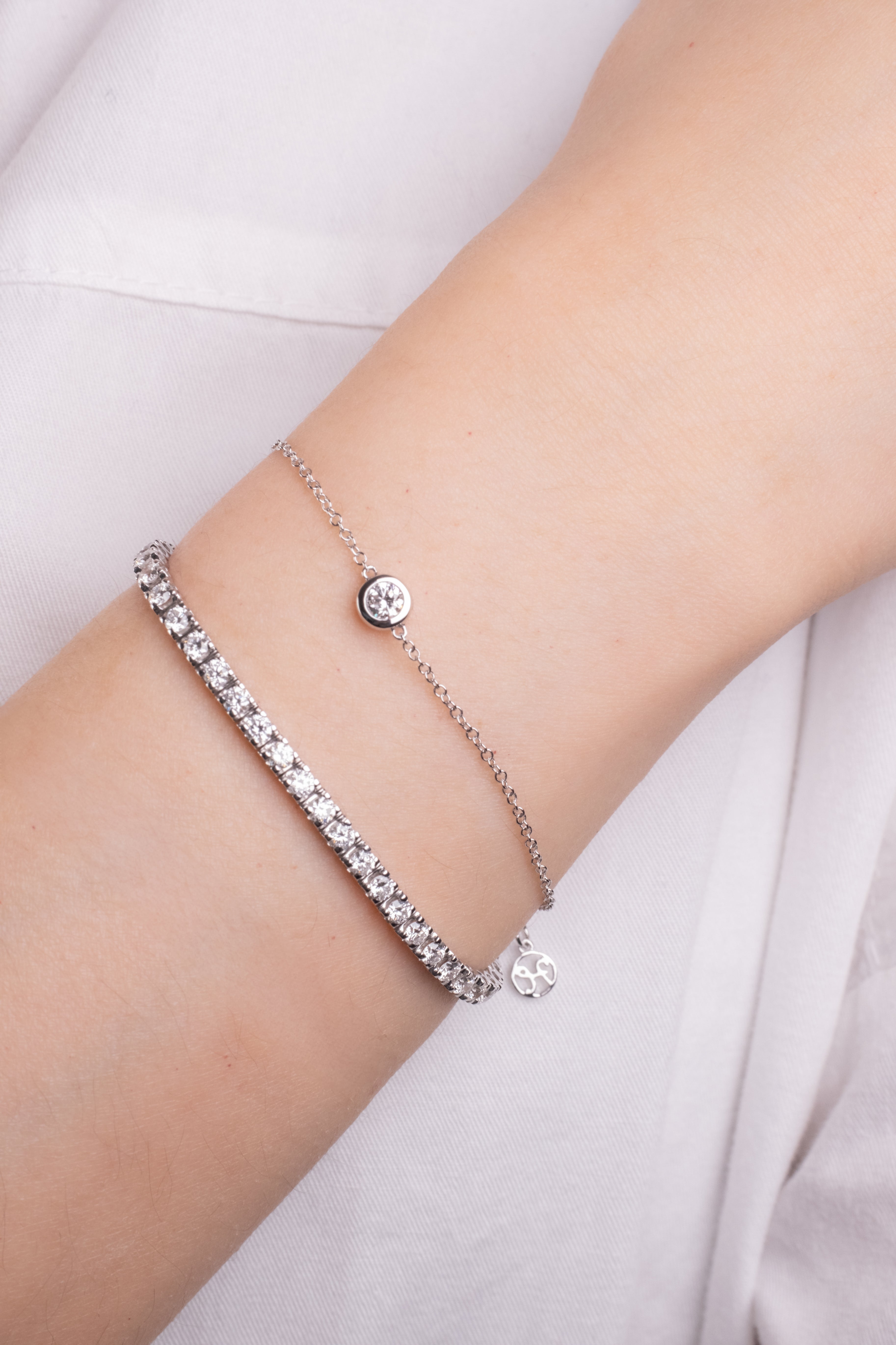 Solitary Diamond Bracelet